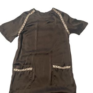 Koch Women’s Black Dress with Front Pockets, XS